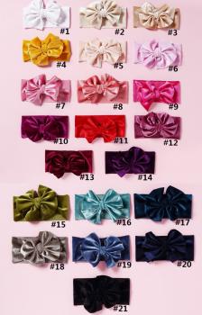 WIDE VELVET HEADBAND NS9676