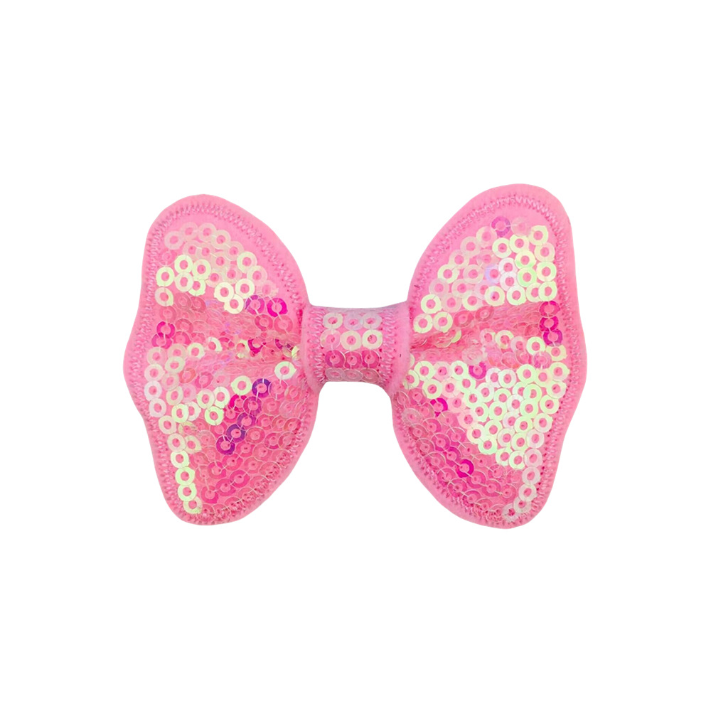 INS sequin bow flower accessories KX0147