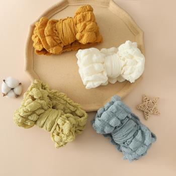 INS Hot Selling Big Butterfly Knot Hair Band FJ2270