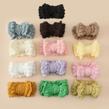 INS Hot Selling Big Butterfly Knot Hair Band FJ2270