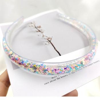 INS hot selling girl  PVC headbands DY-01