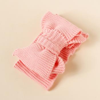 INS new knitted big bow headbands FJ2317