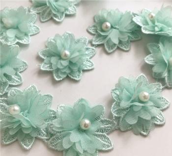DIY lace /chiffon flower accessories