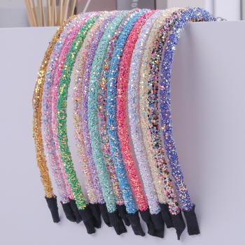 INS new sparkle girl headband WX01