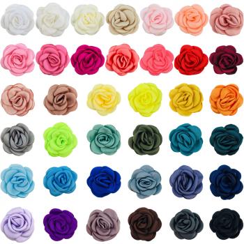 Ins 4cm burned flower accessories KX0323