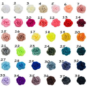 Ins 4cm burned flower accessories KX0323