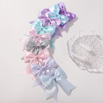 Girl ribbon bow clip YL60