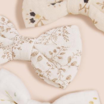 Cotton Bow Clip FJ045