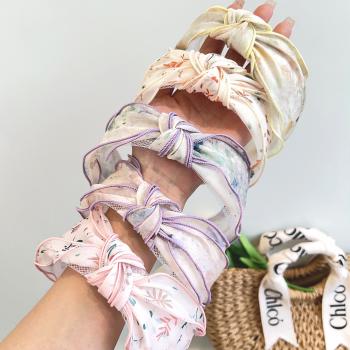 Floral Lace knotted headbands MS0111