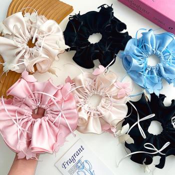 Double Lace with Butterfly Hair Loop MS0113